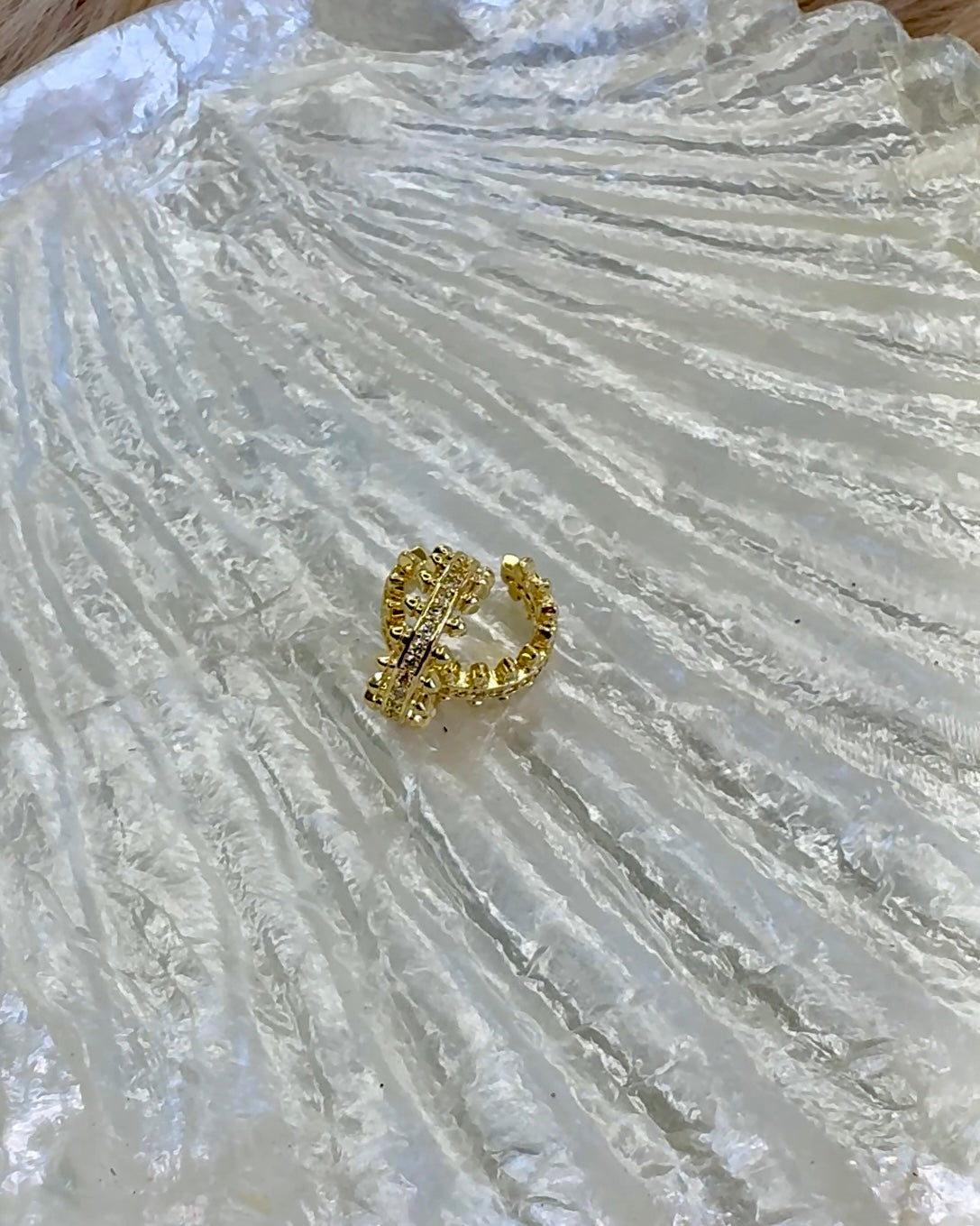 Rhinestone Earcuff