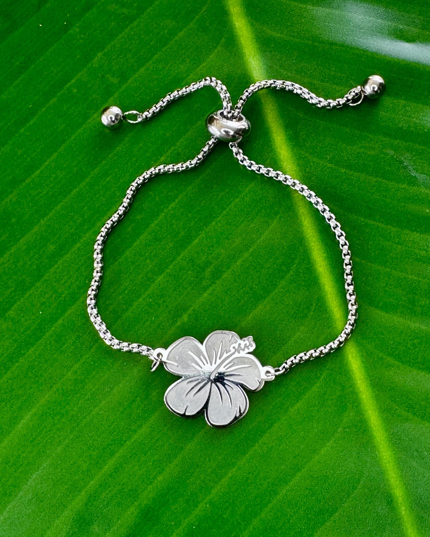 Flor Maga Adjustable Bracelet – Gold & Silver Stainless Steel