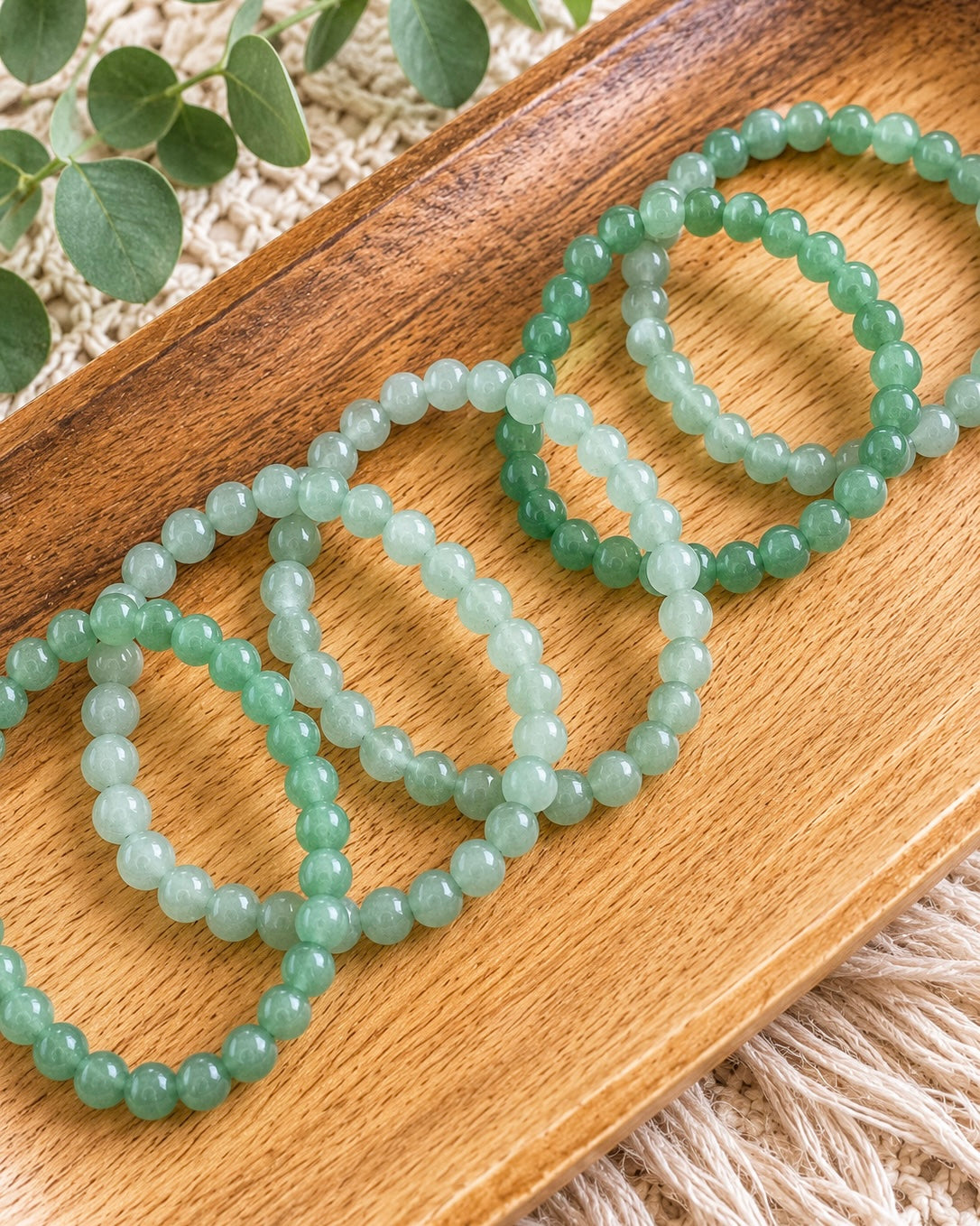 6mm Green Aventurine Bracelet – Luck • Opportunity • Positive Energy