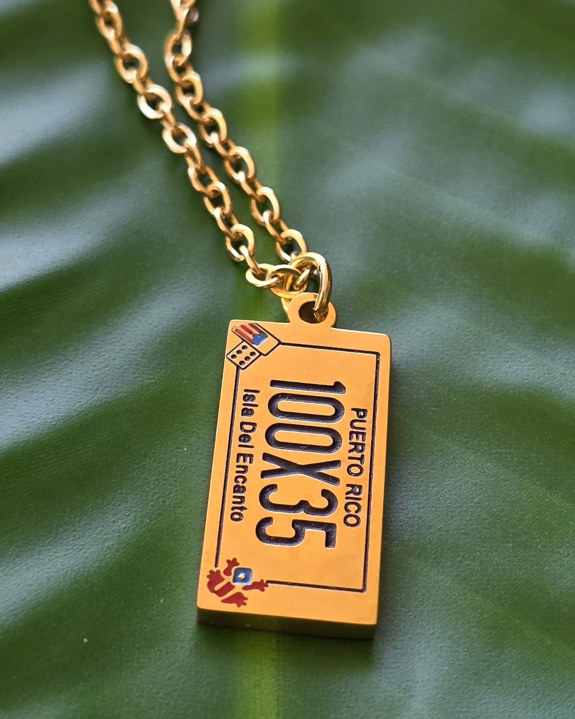 100 X 35 Stainless Steel Necklace