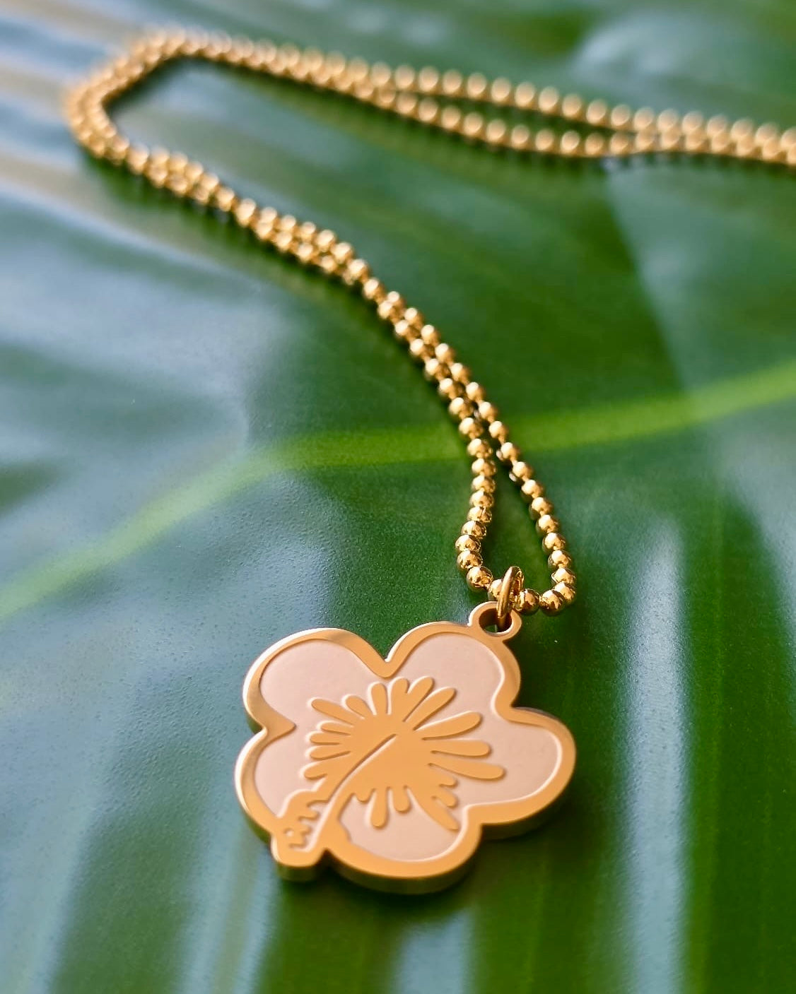 Flor Maga Stainless Steel Necklace