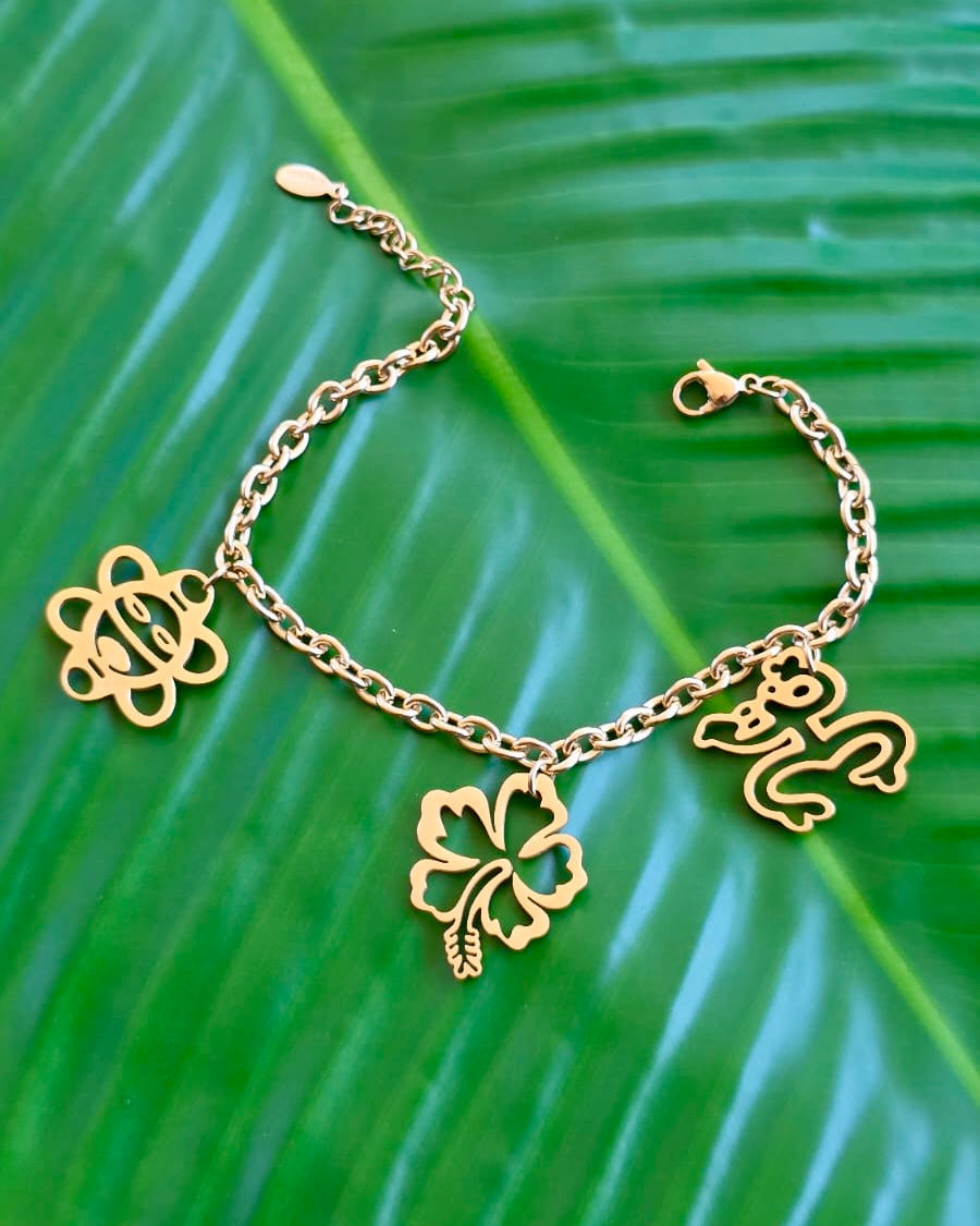 Puerto Rico Charm Bracelet