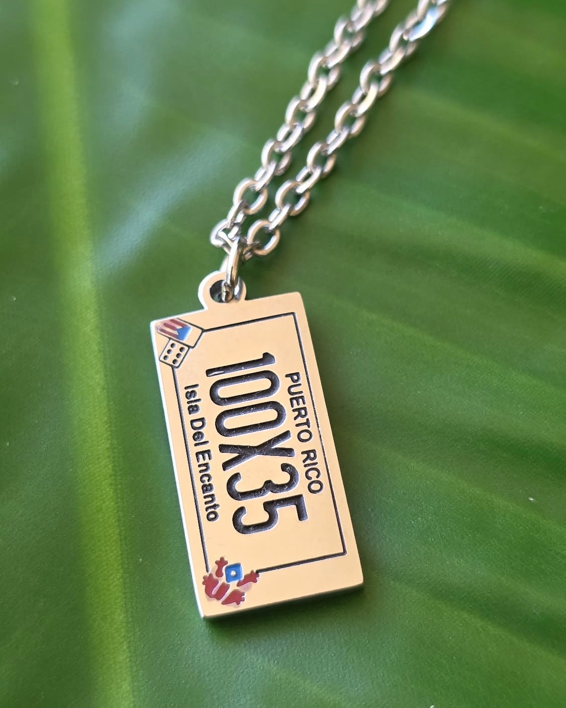 100 X 35 Stainless Steel Necklace