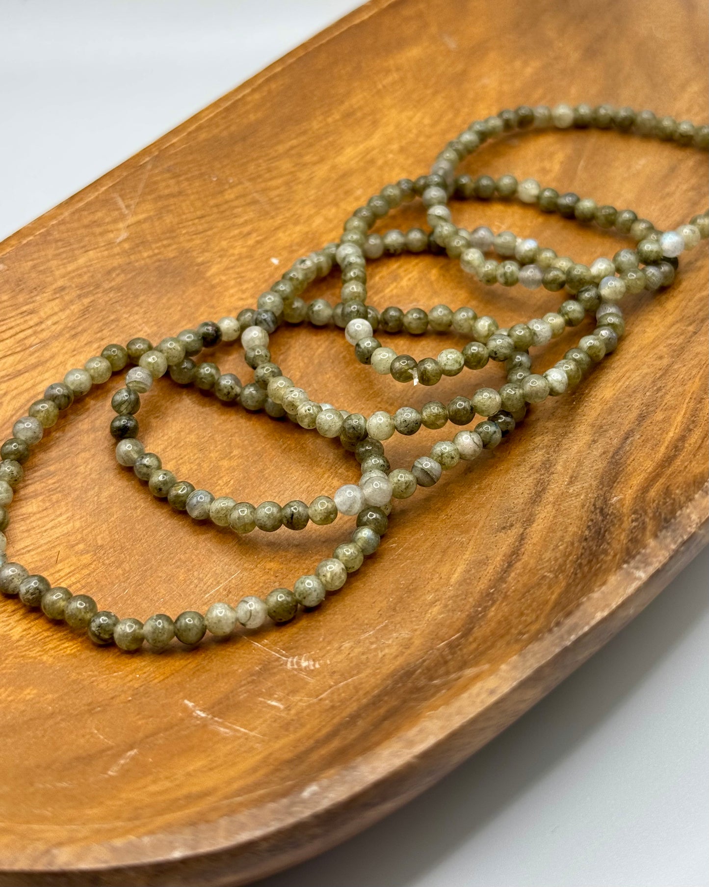 4mm Sphere Labradorite Bracelet