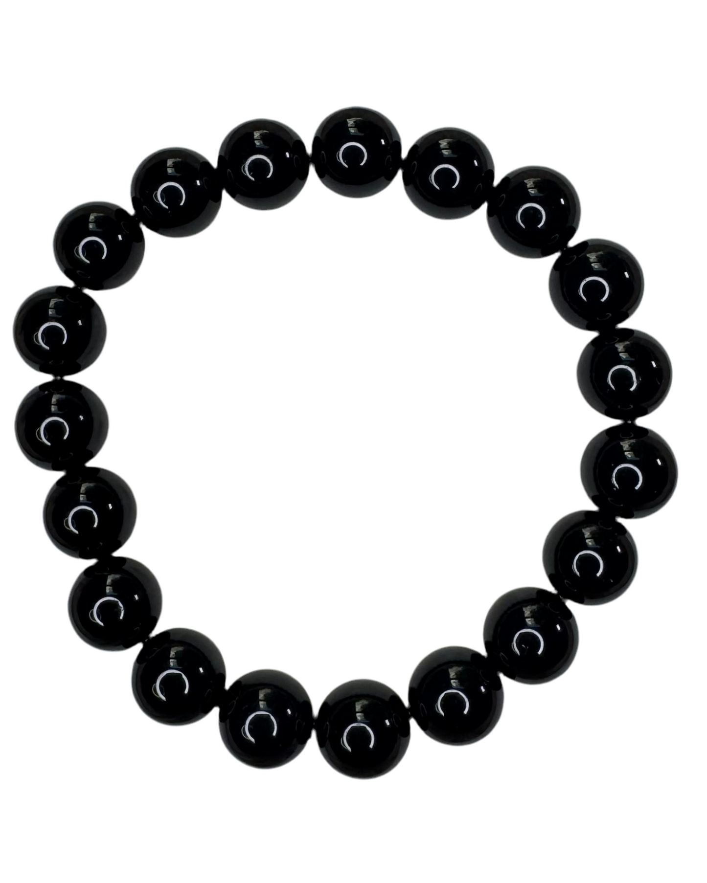 Onyx 10mm Sphere Bracelet