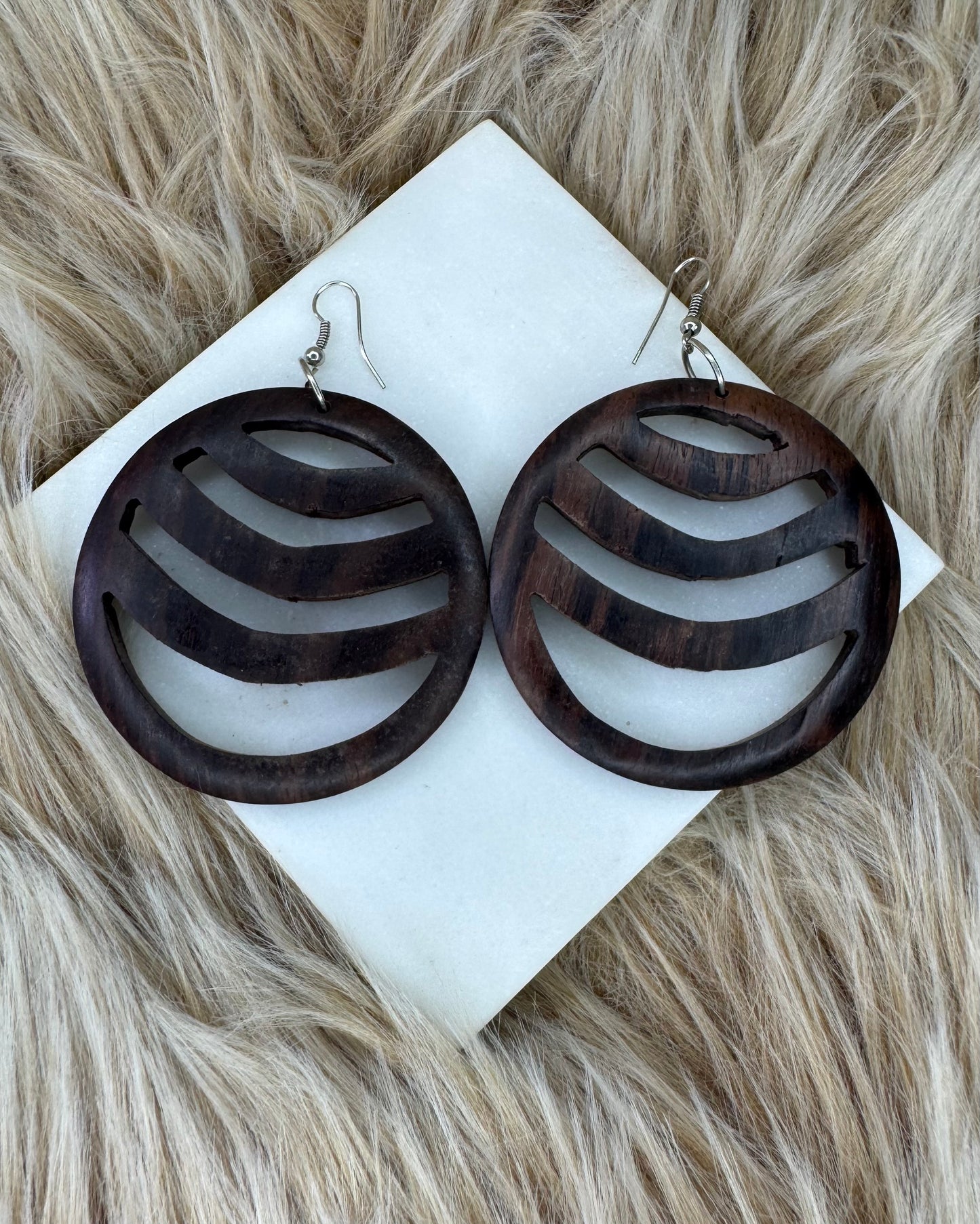 Wood Earrings