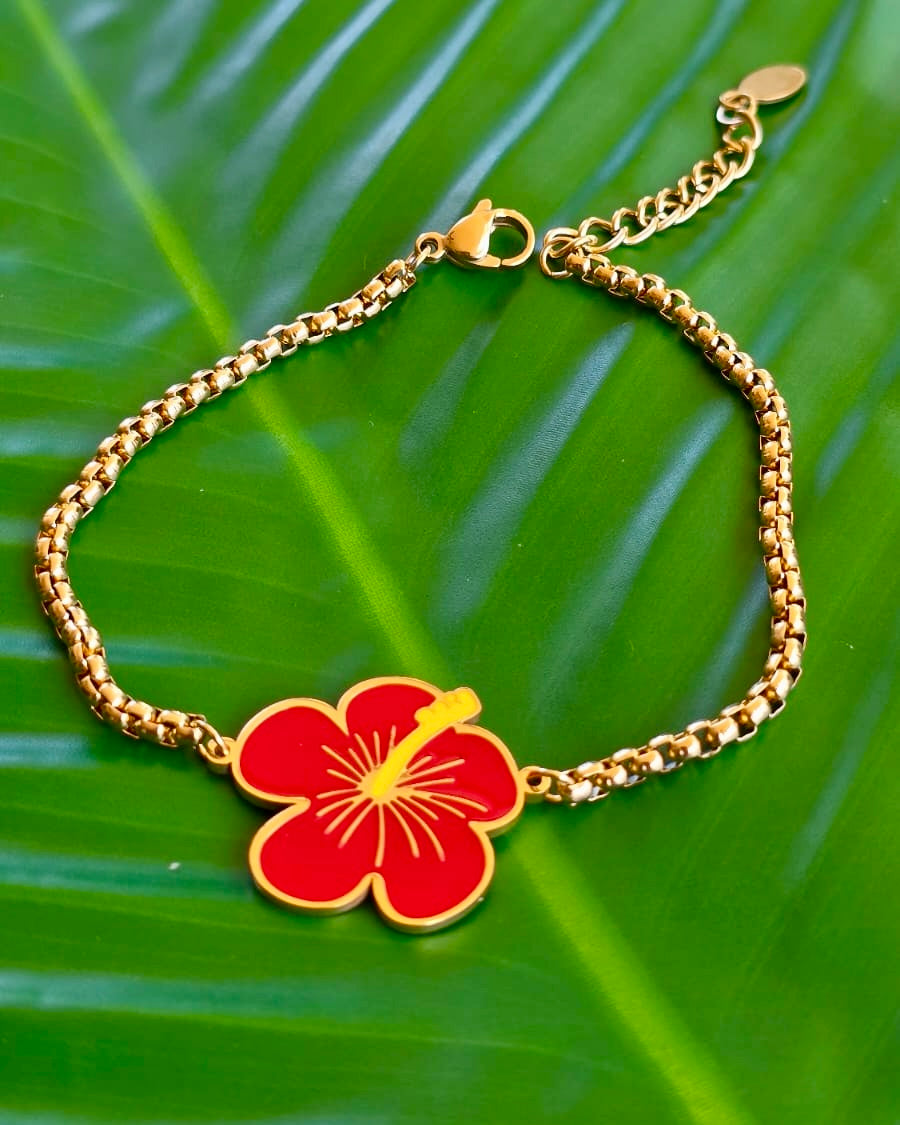 MAGA Flower Stainless Steel Bracelet