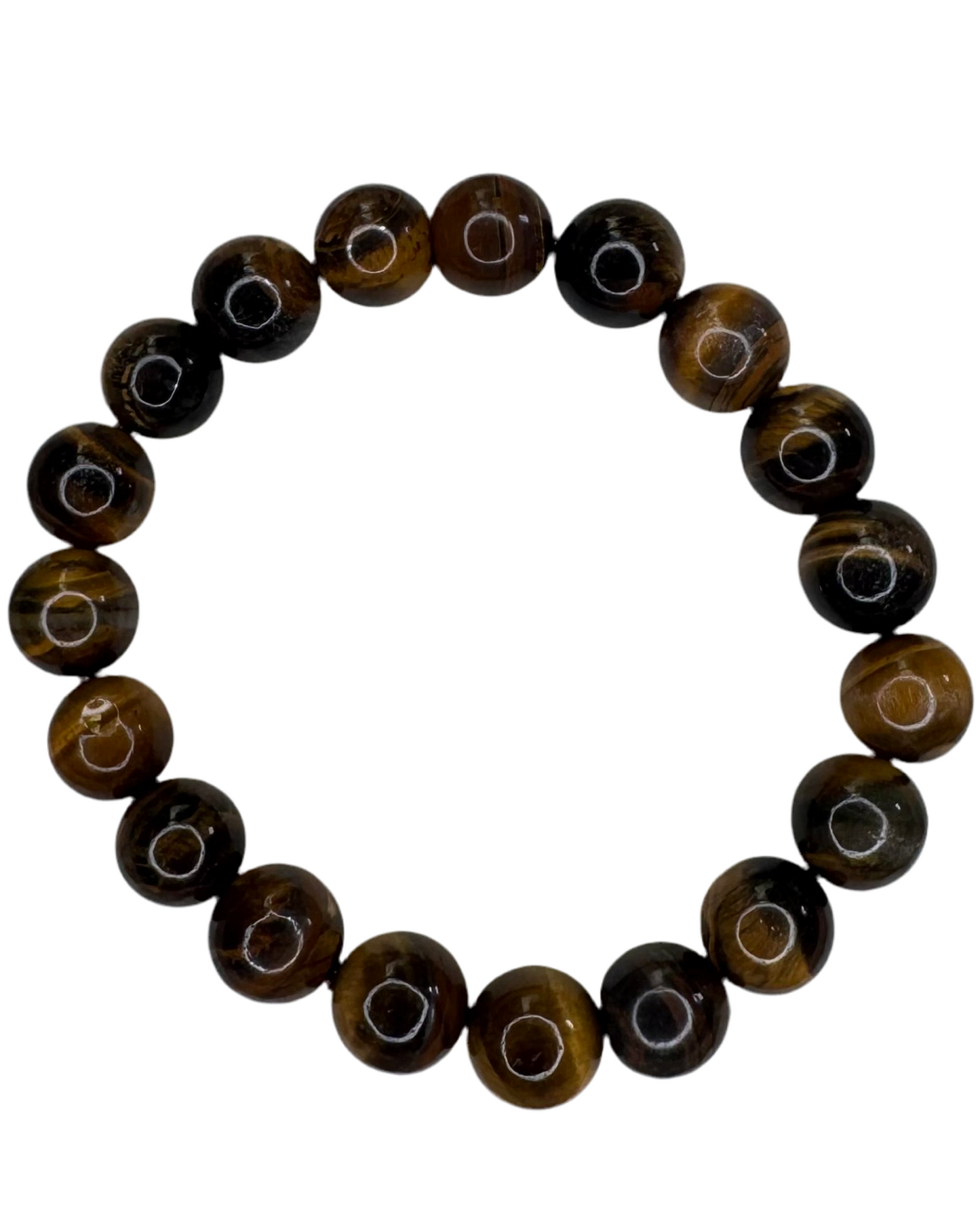 Tiger Eye 10mm Sphere Bracelet