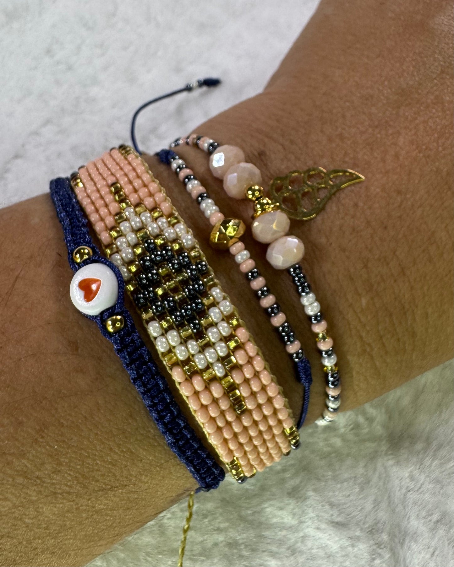 4 Bracelets Set