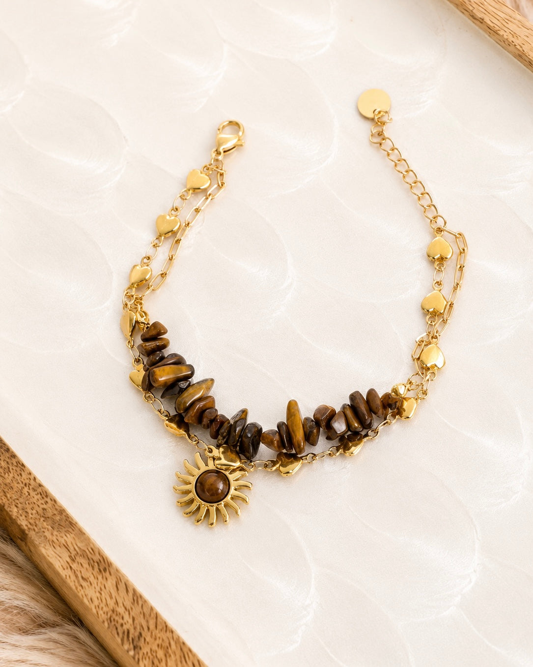 ☀️ Golden Sun Tiger Eye Bracelet