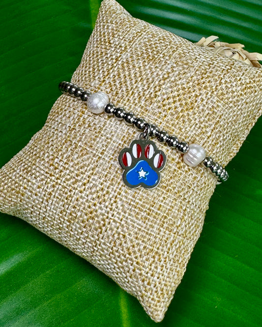 Dog Paw Puerto Rico Bracelet