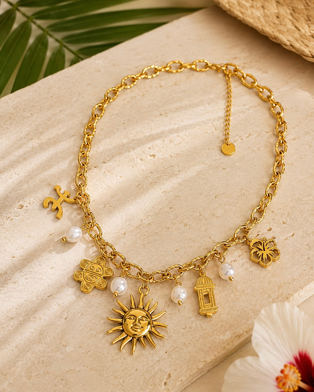Isla del Encanto Charm Necklace