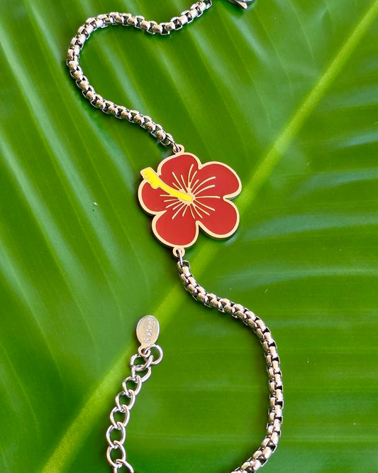 MAGA Flower Stainless Steel Bracelet