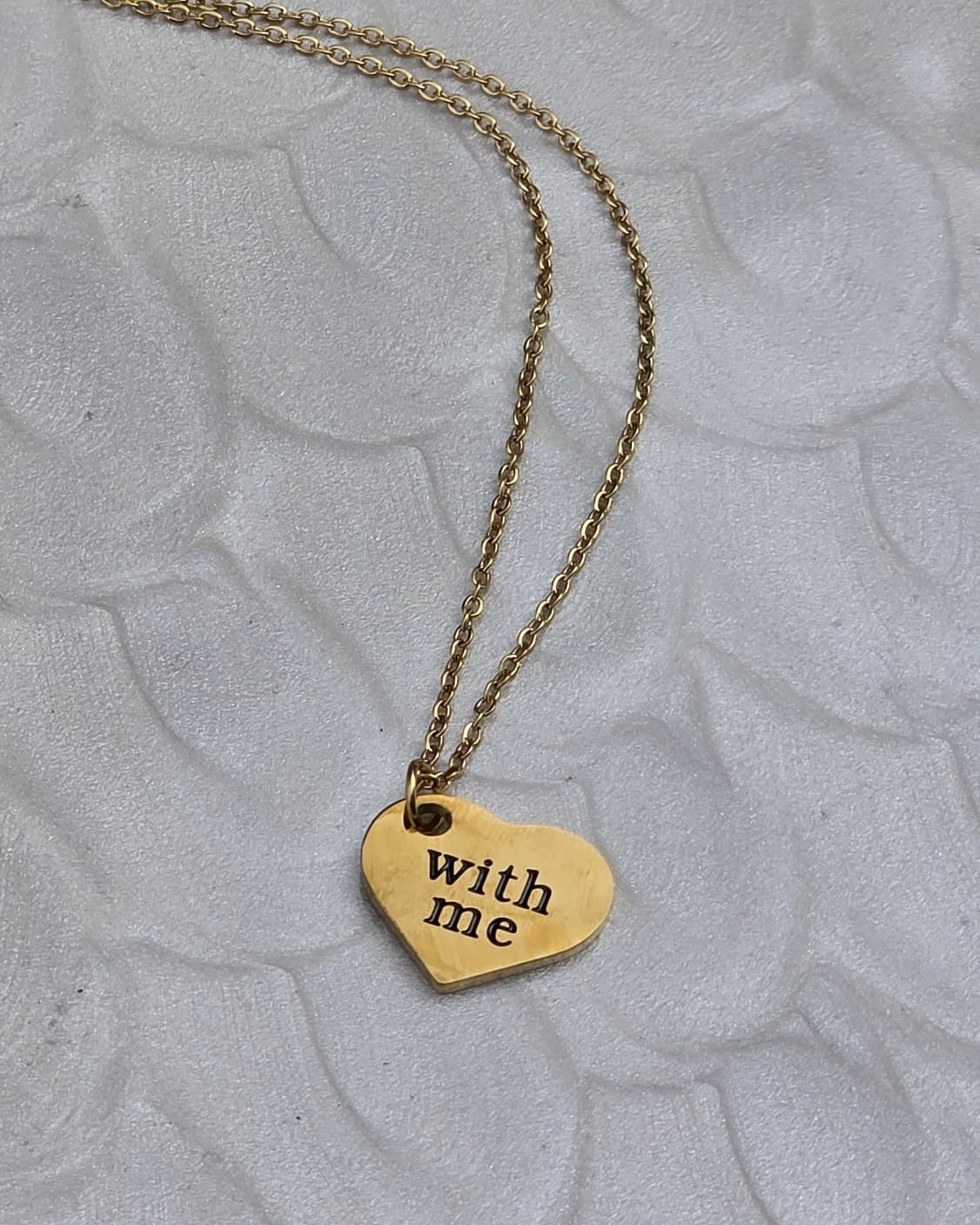 I Carry your Heart Necklace
