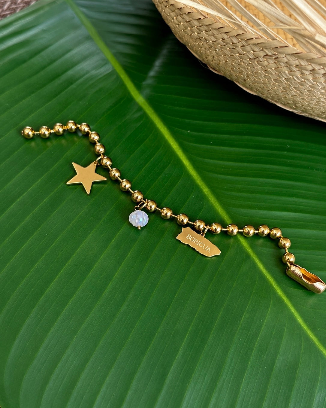 Boricua Star Bracelet – Stainless Steel 🇵🇷⭐