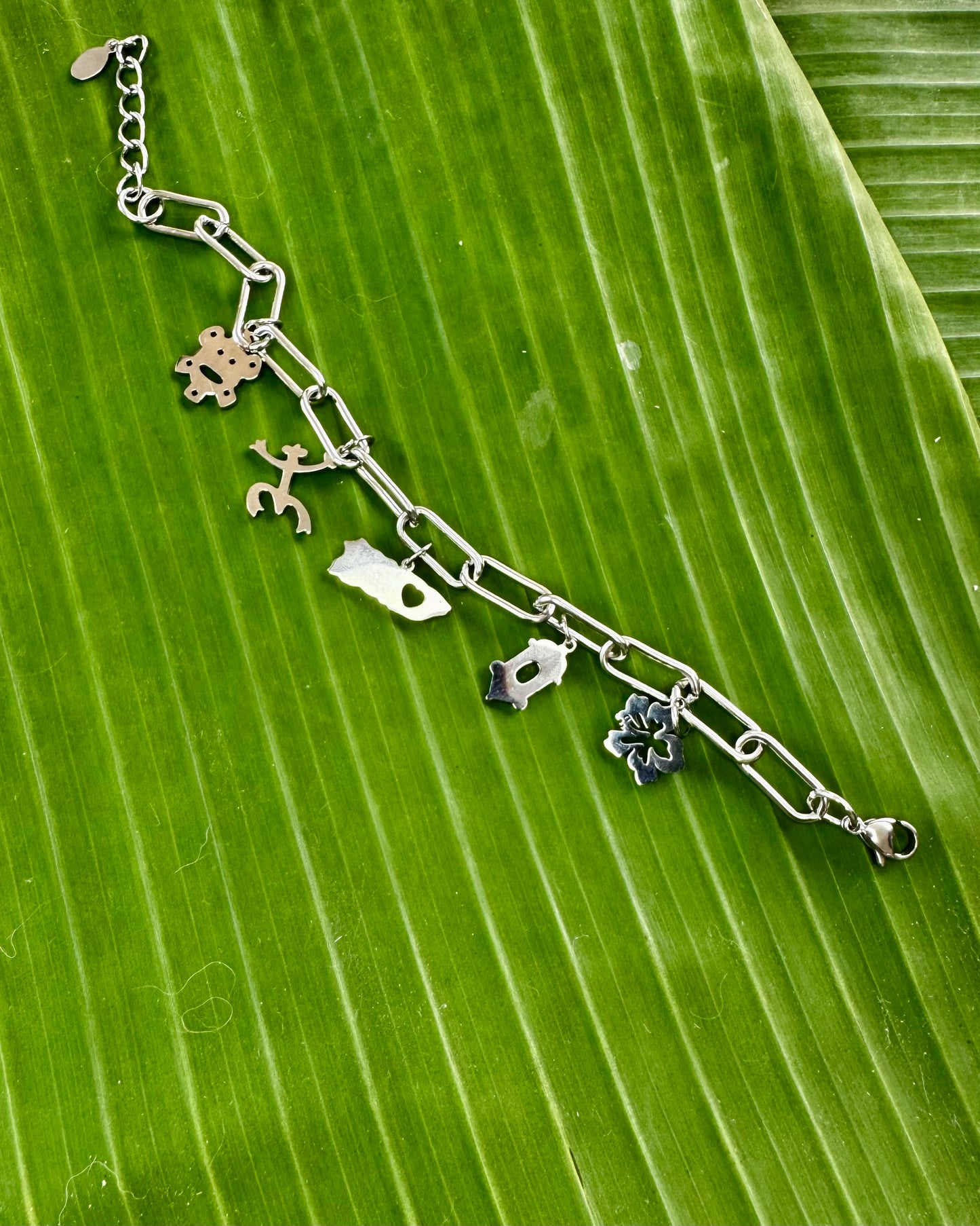 Puerto Rico Charm Bracelet