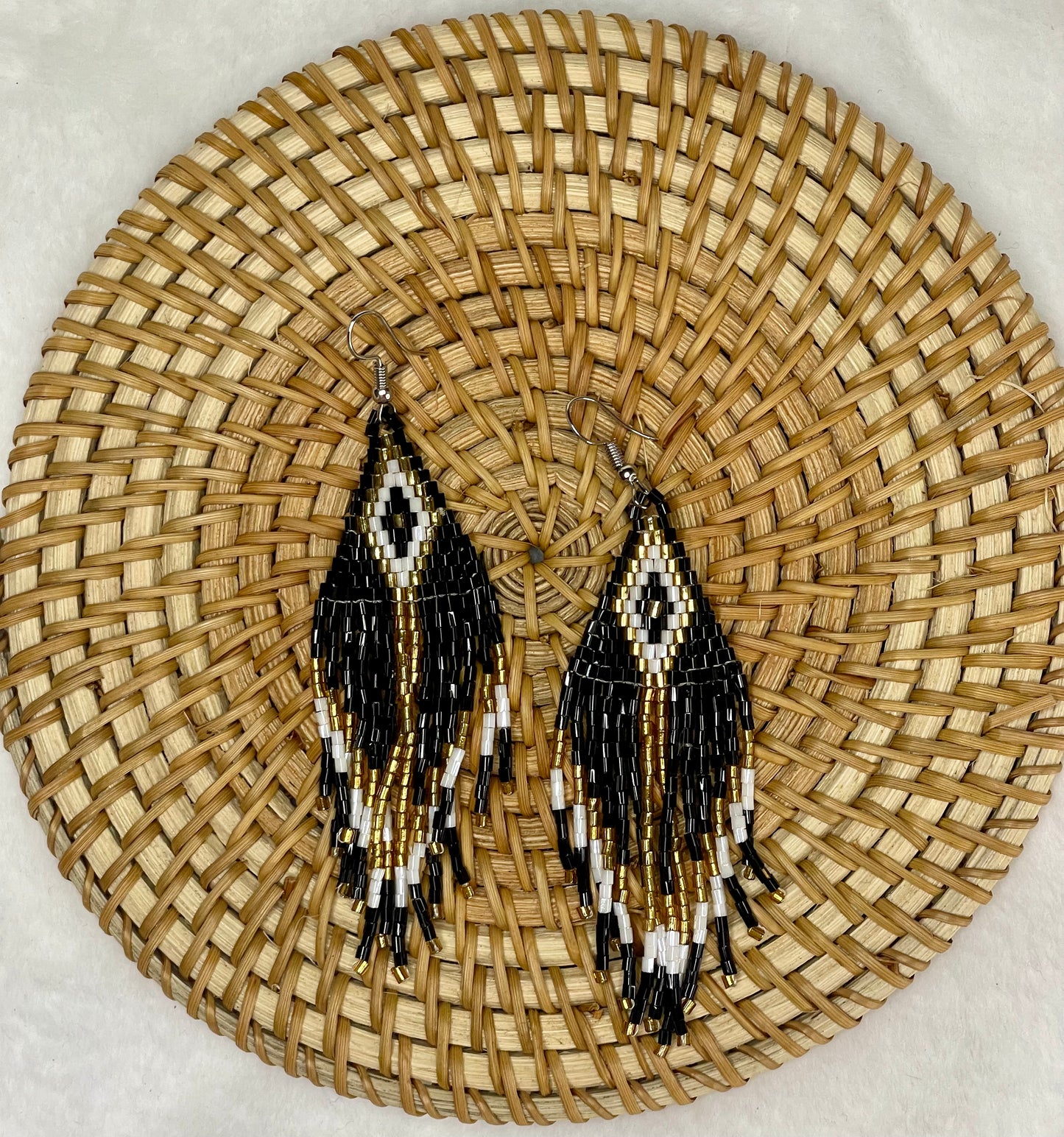 Handmade Black Earrings