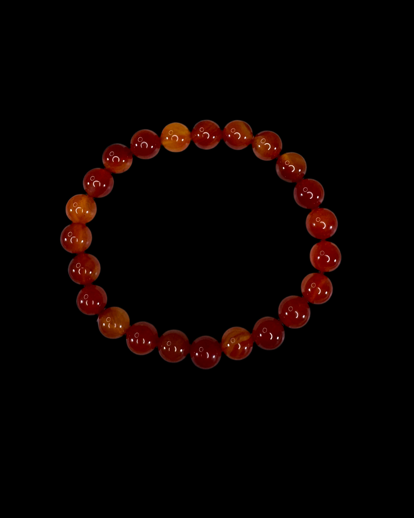 Carnelian 8mm Bracelet