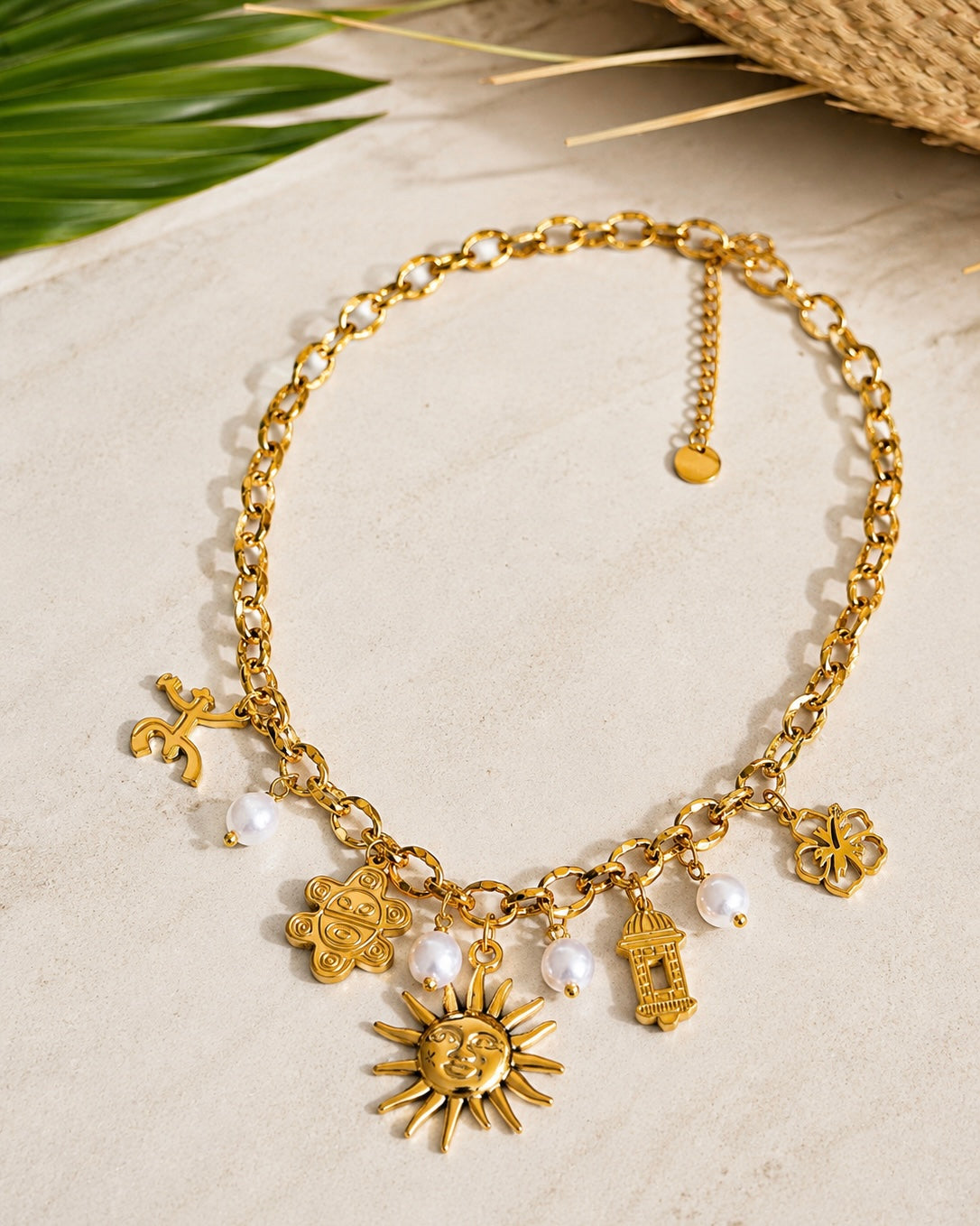 Isla del Encanto Charm Necklace