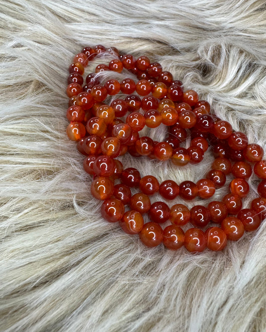 Carnelian 8mm Bracelet