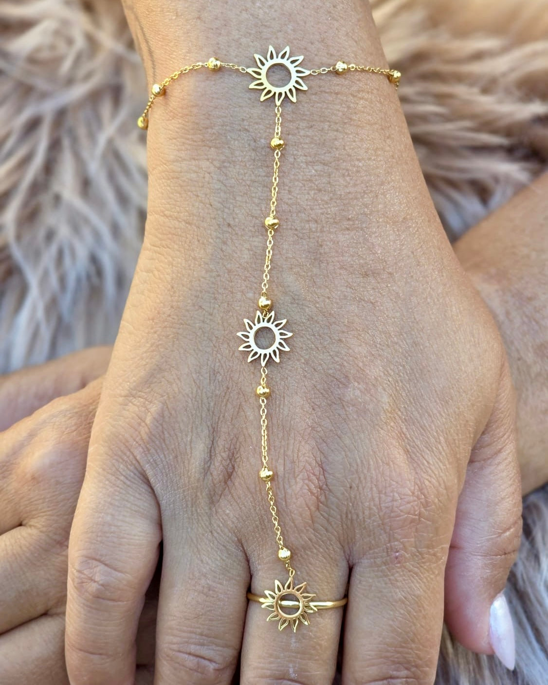Stainless Steel Ring Bracelet