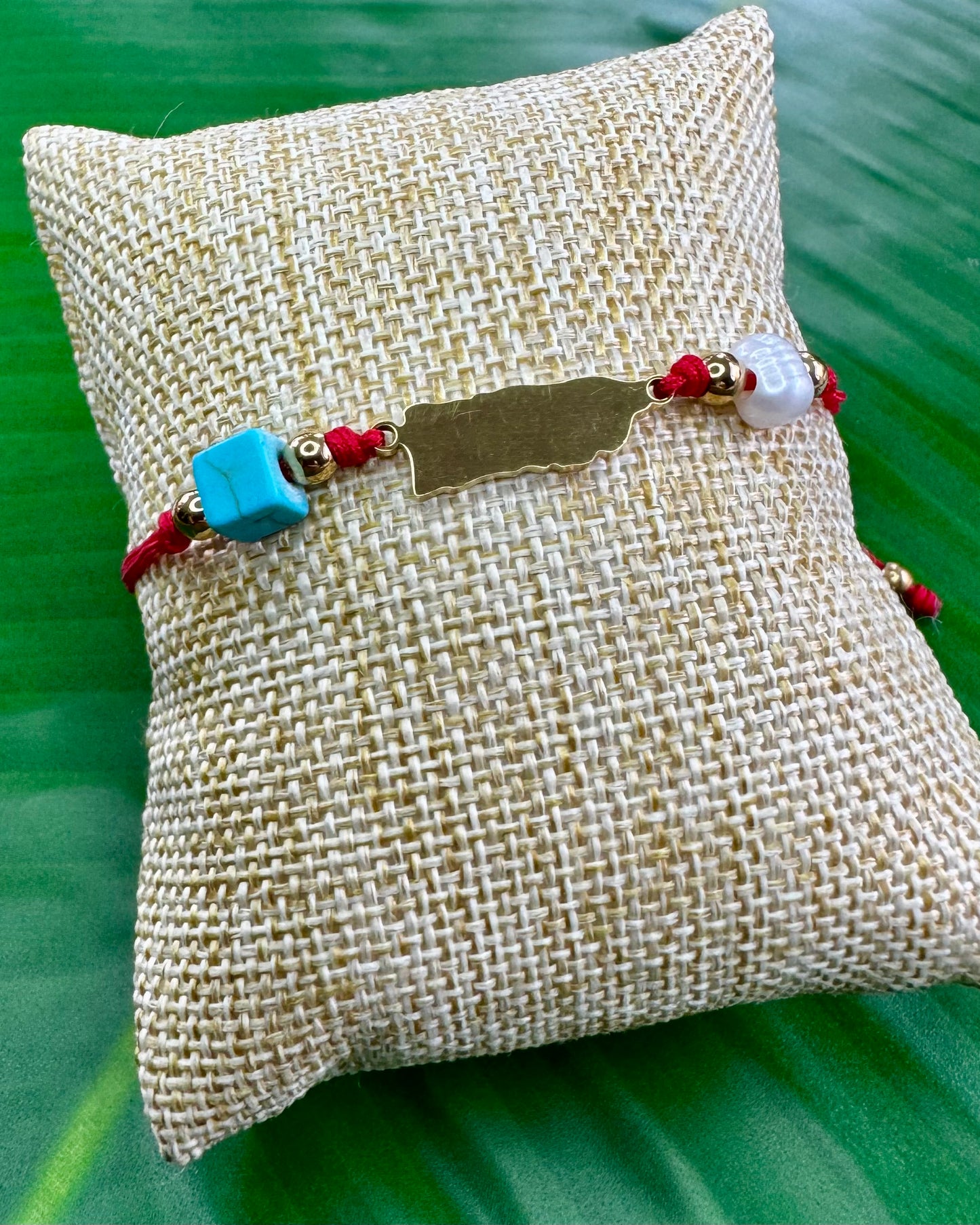 Blue String Puerto Rico Bracelet