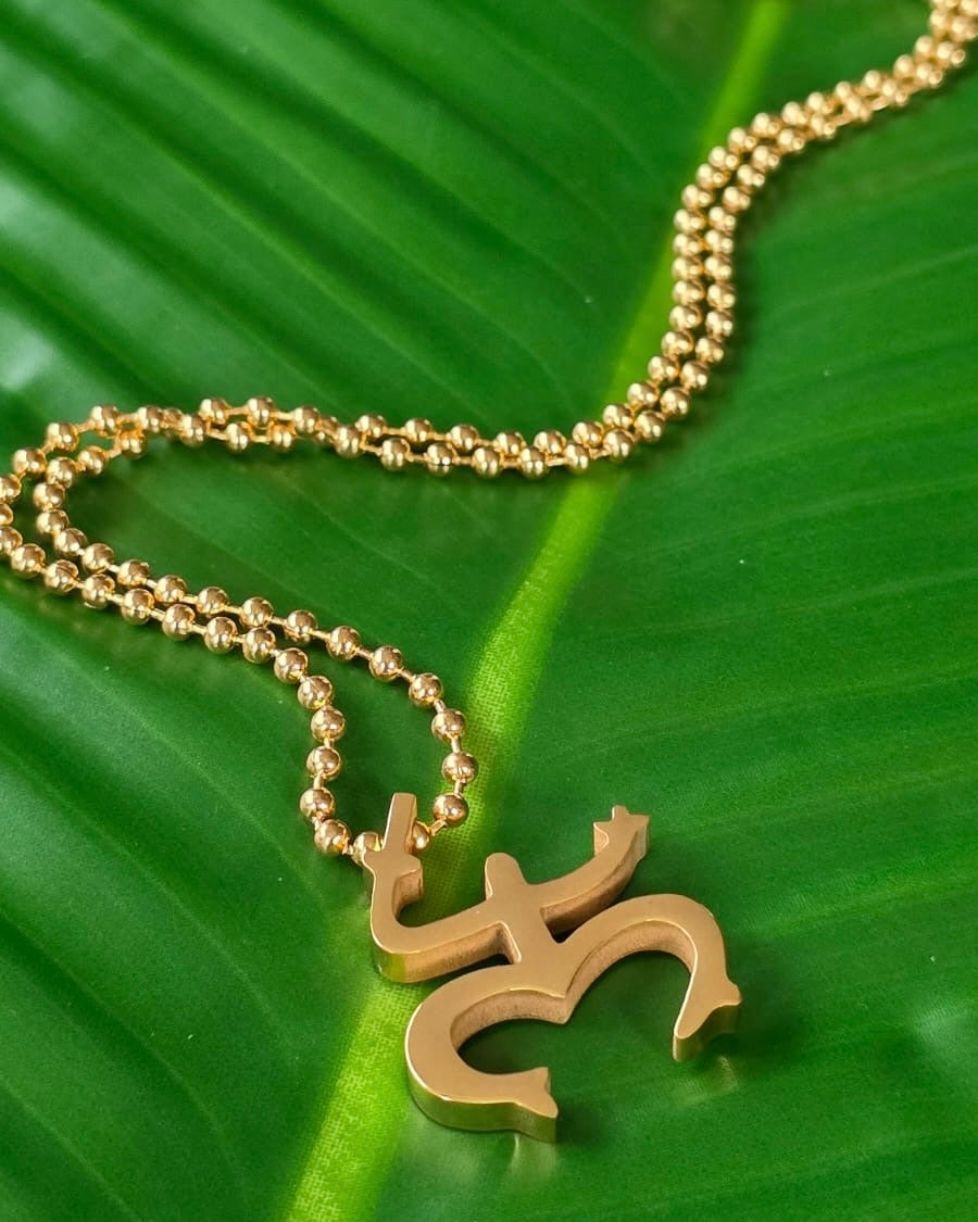 Coqui Taino Stainless Steel Necklace