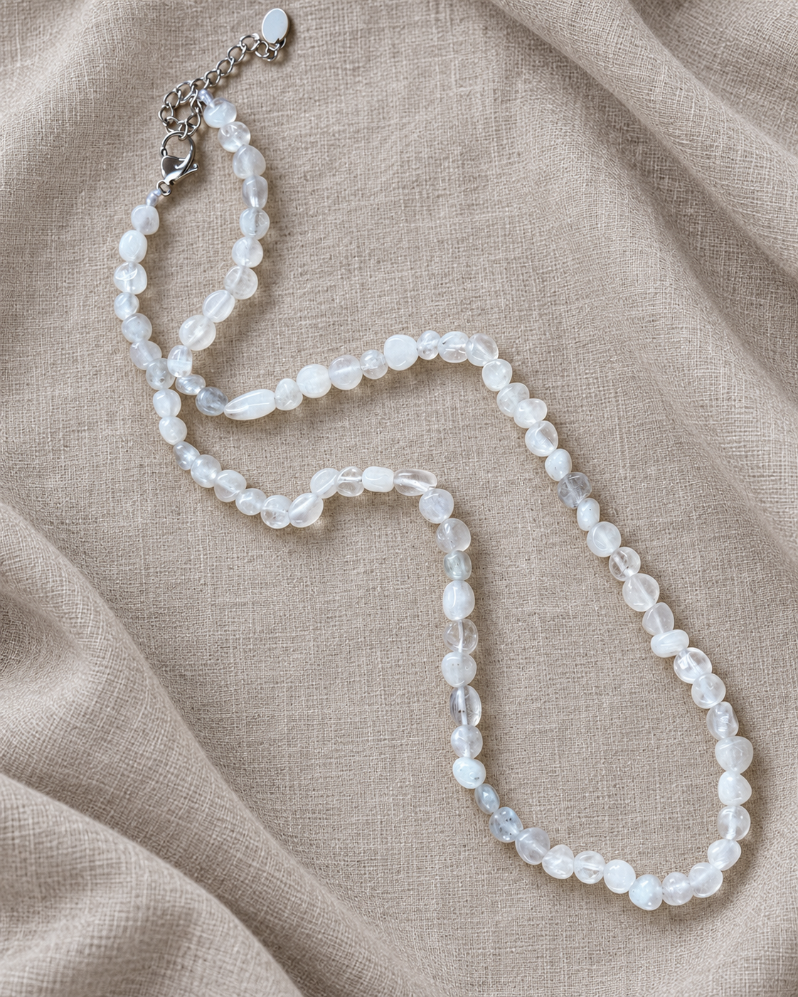 Clear Quartz Crystal Necklace