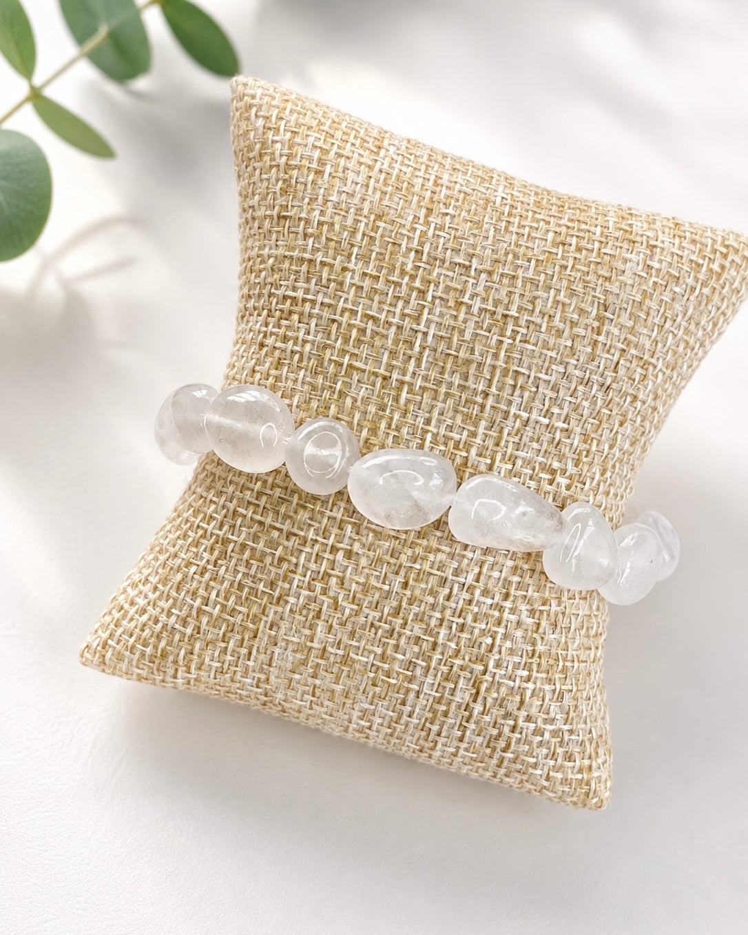 Clear Quartz Adjustable Bracelet