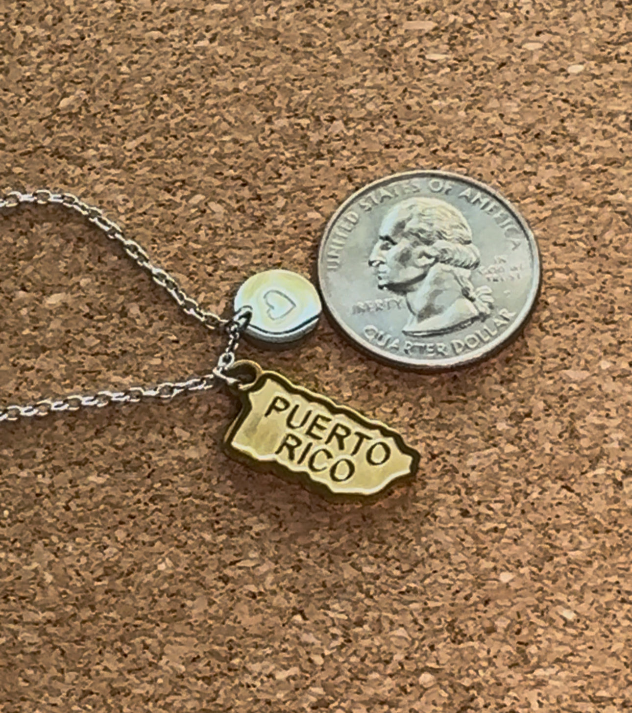 Puerto Rico 2 Tone Necklace