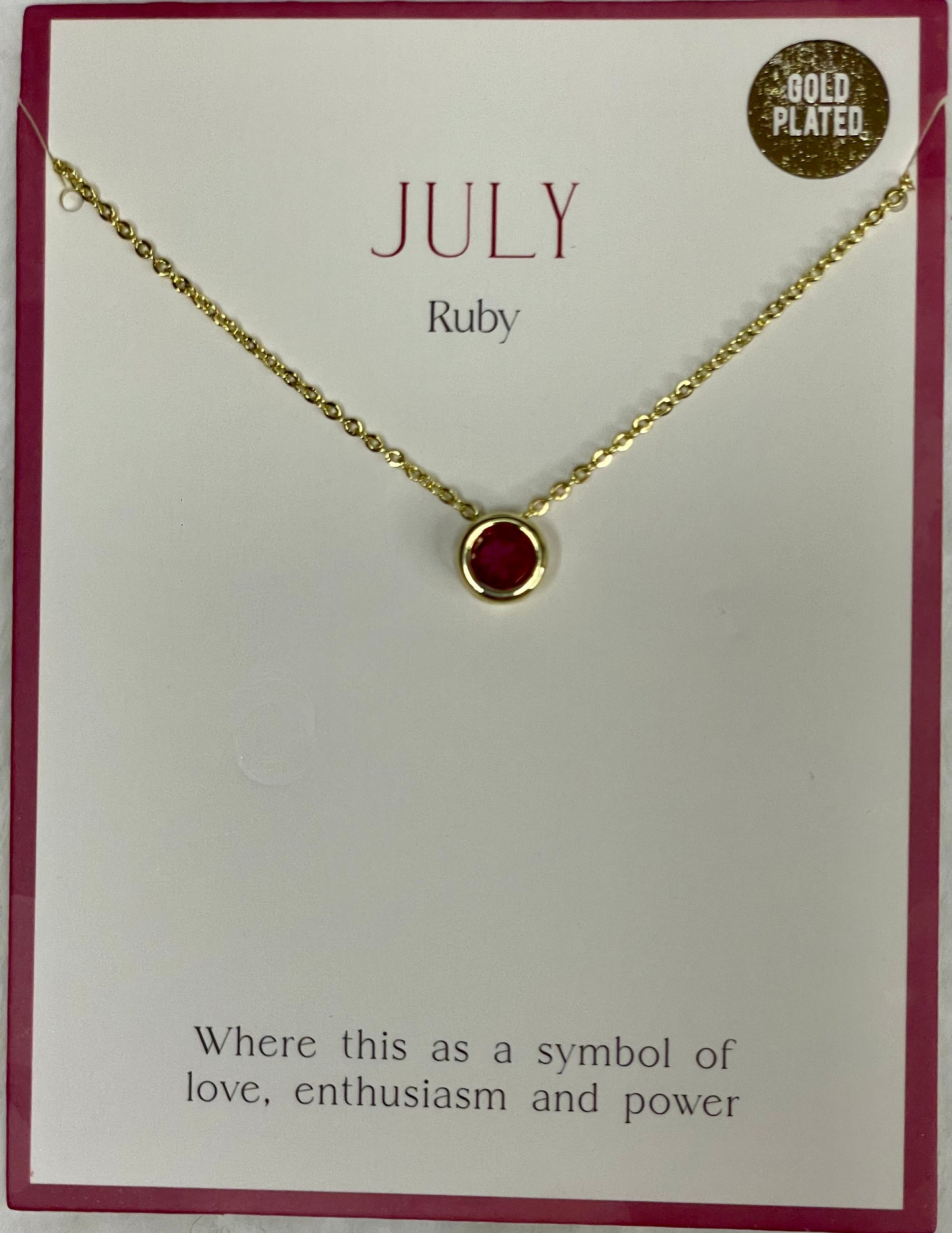 July Necklace