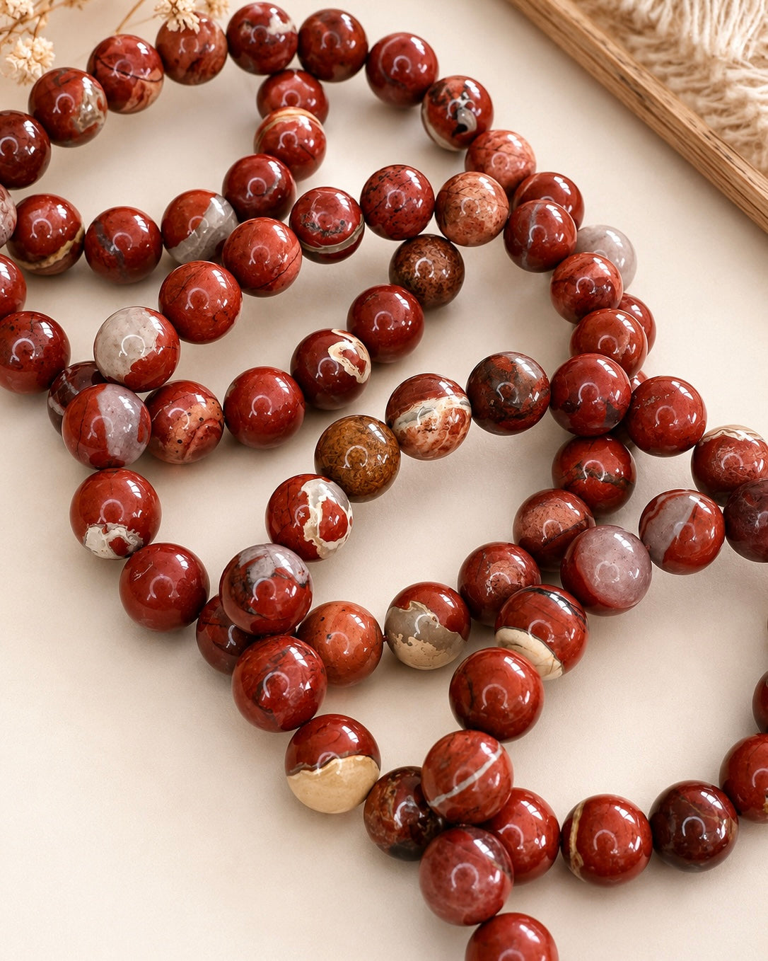 Brecciated Jasper 10mm Bracelet – Strength • Grounding • Vitality