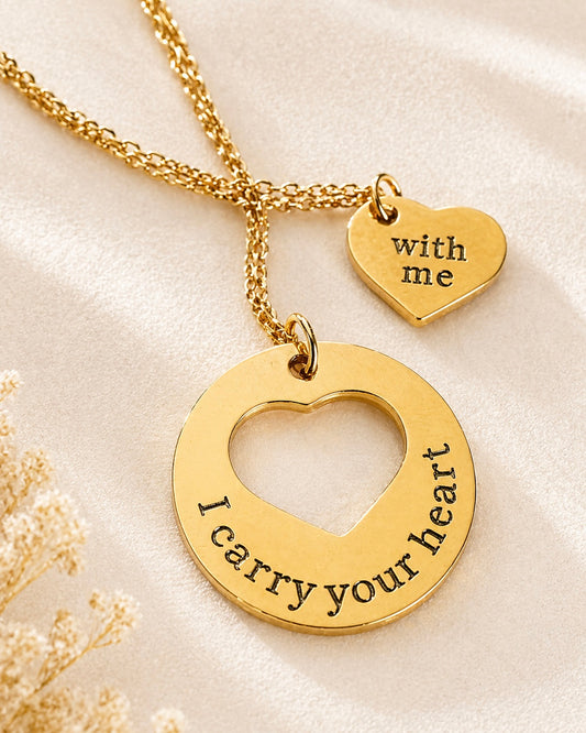 I Carry your Heart Necklace