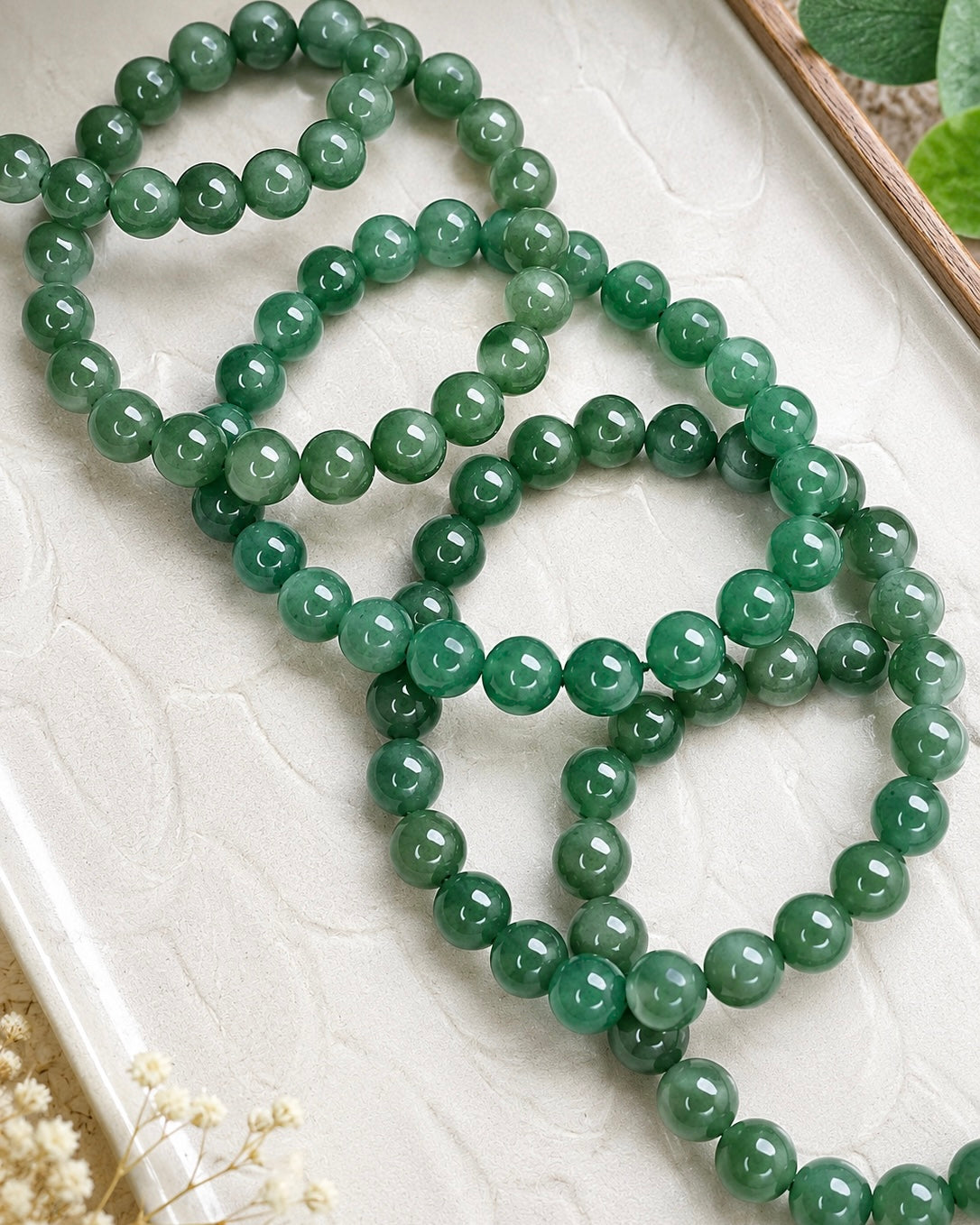 Green Aventurine 8mm Bracelet – Luck • Abundance • Positive Energy