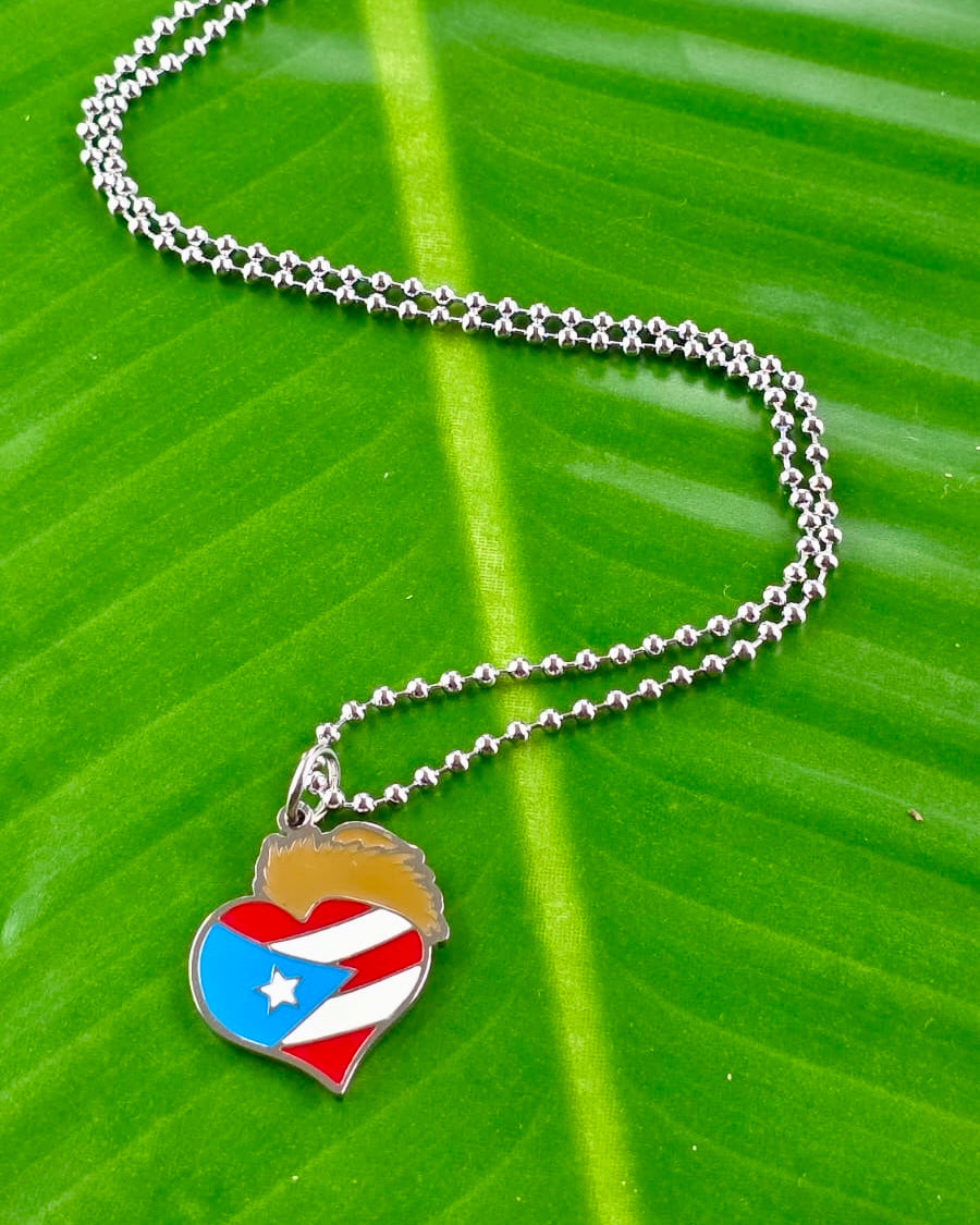 Jibaro Heart Necklace