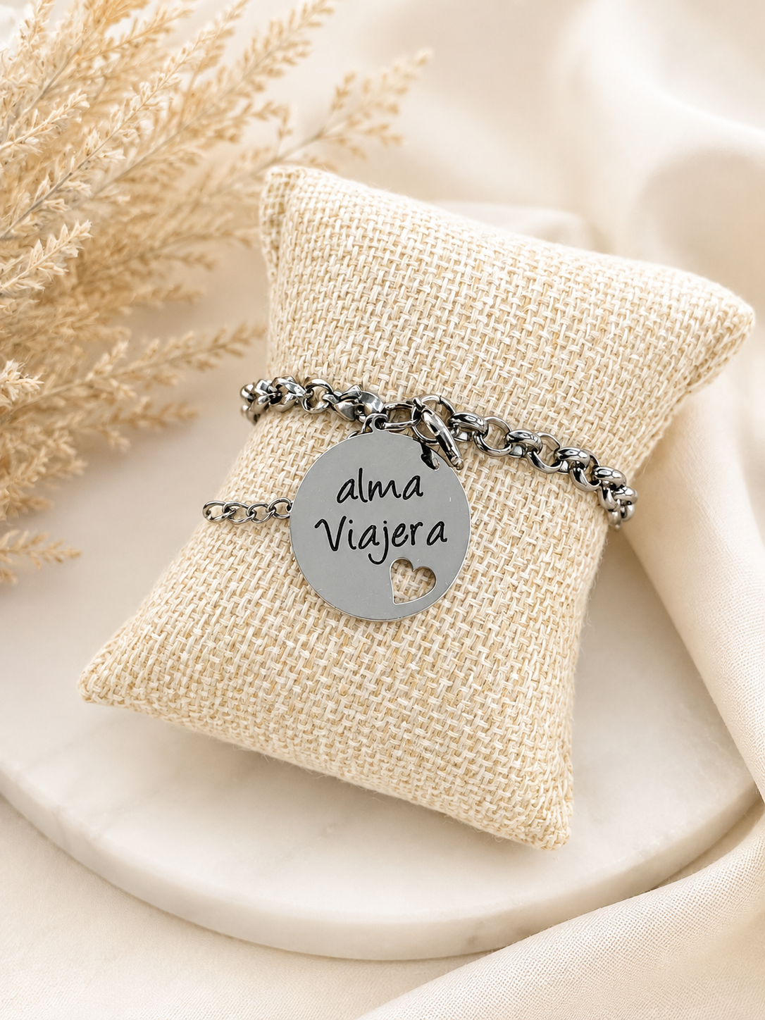 Alma Viajera Stainless Steel Bracelet