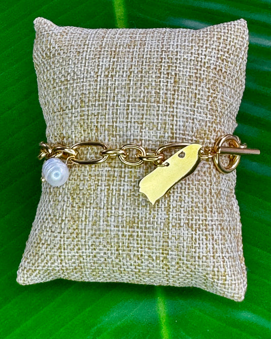 Puerto Rico 🤍 Pearl Bracelet