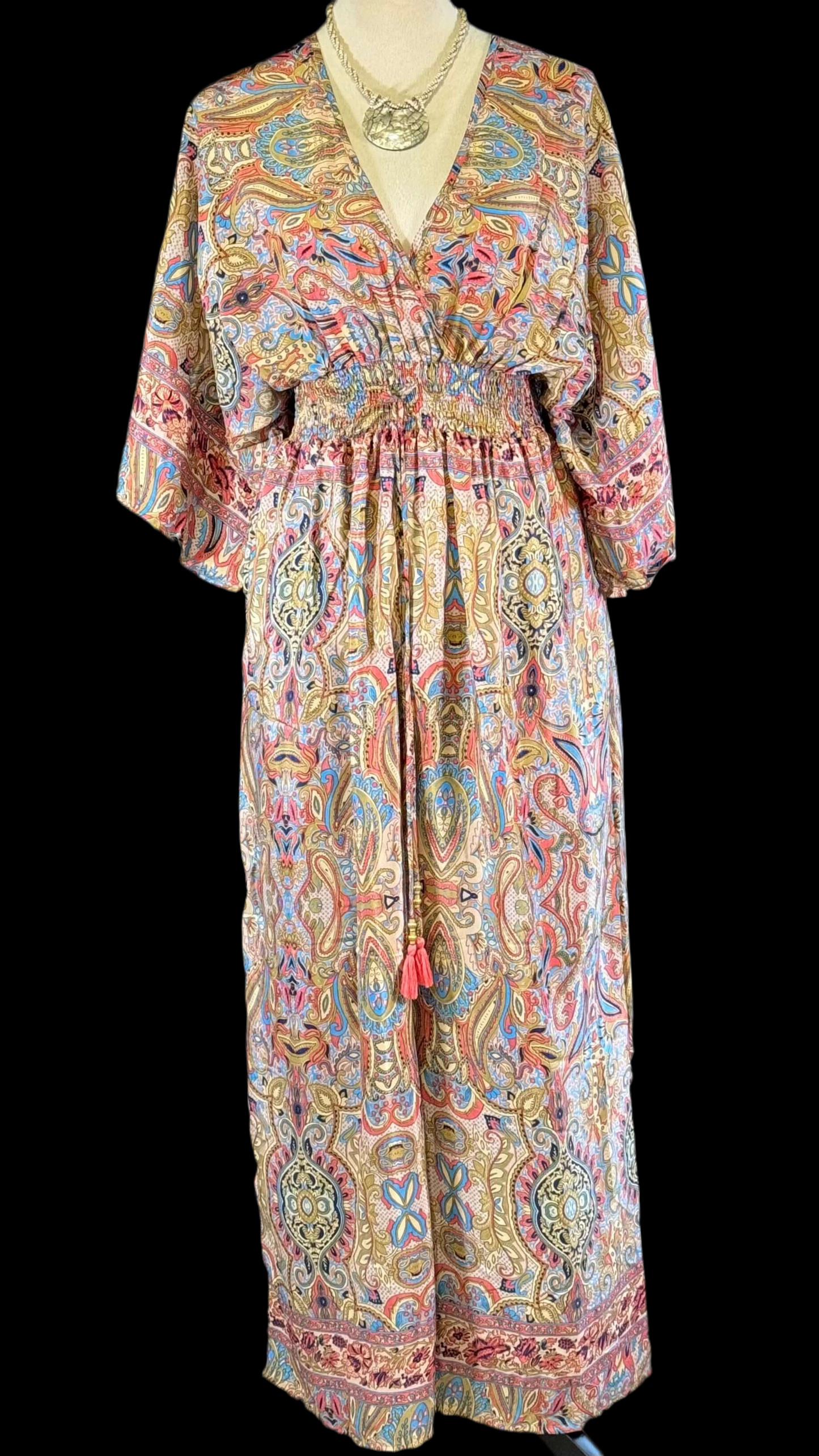 Paisley Jumpsuit- Rose