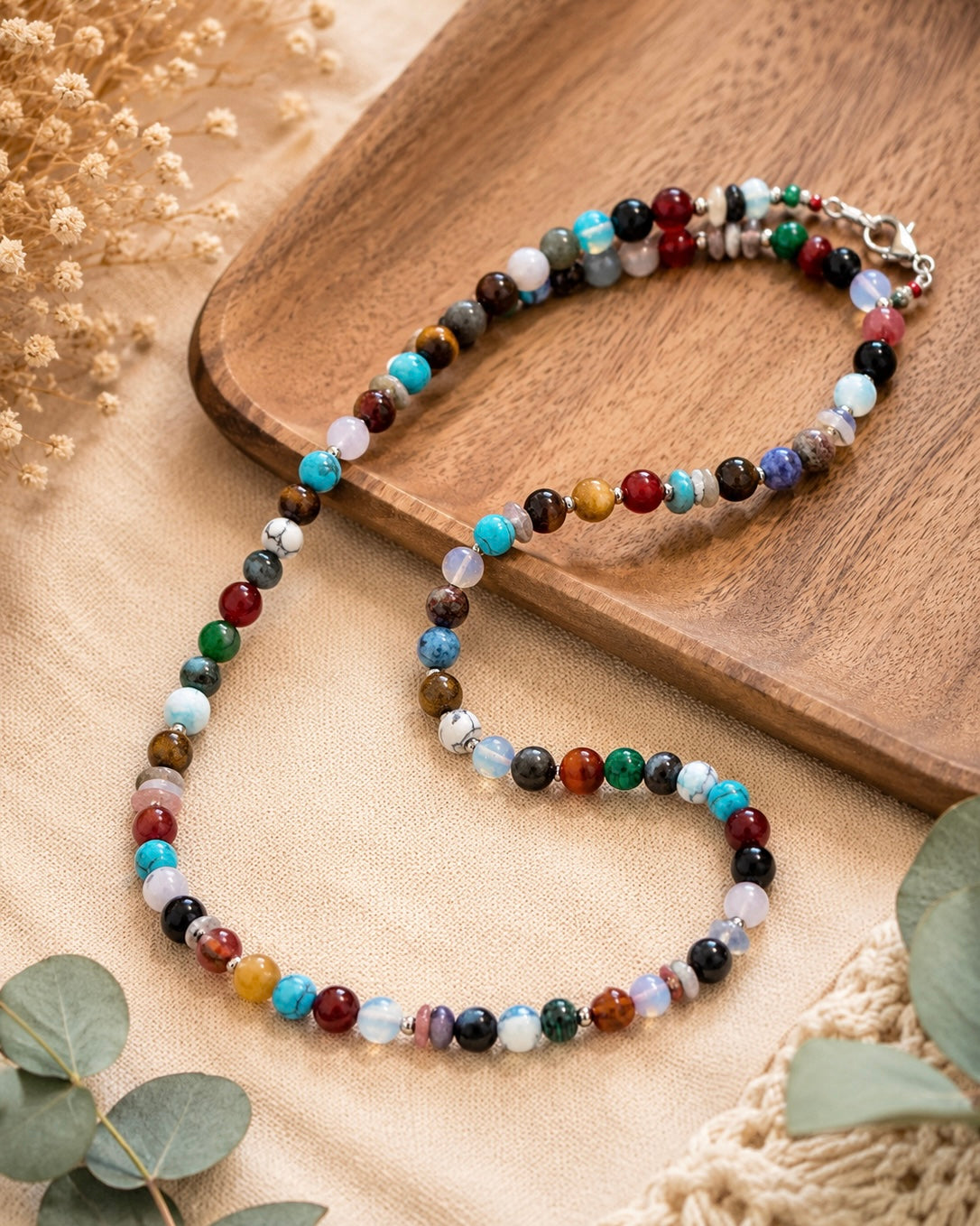 Crystal Harmony Necklace – Balance • Energy • Positivity