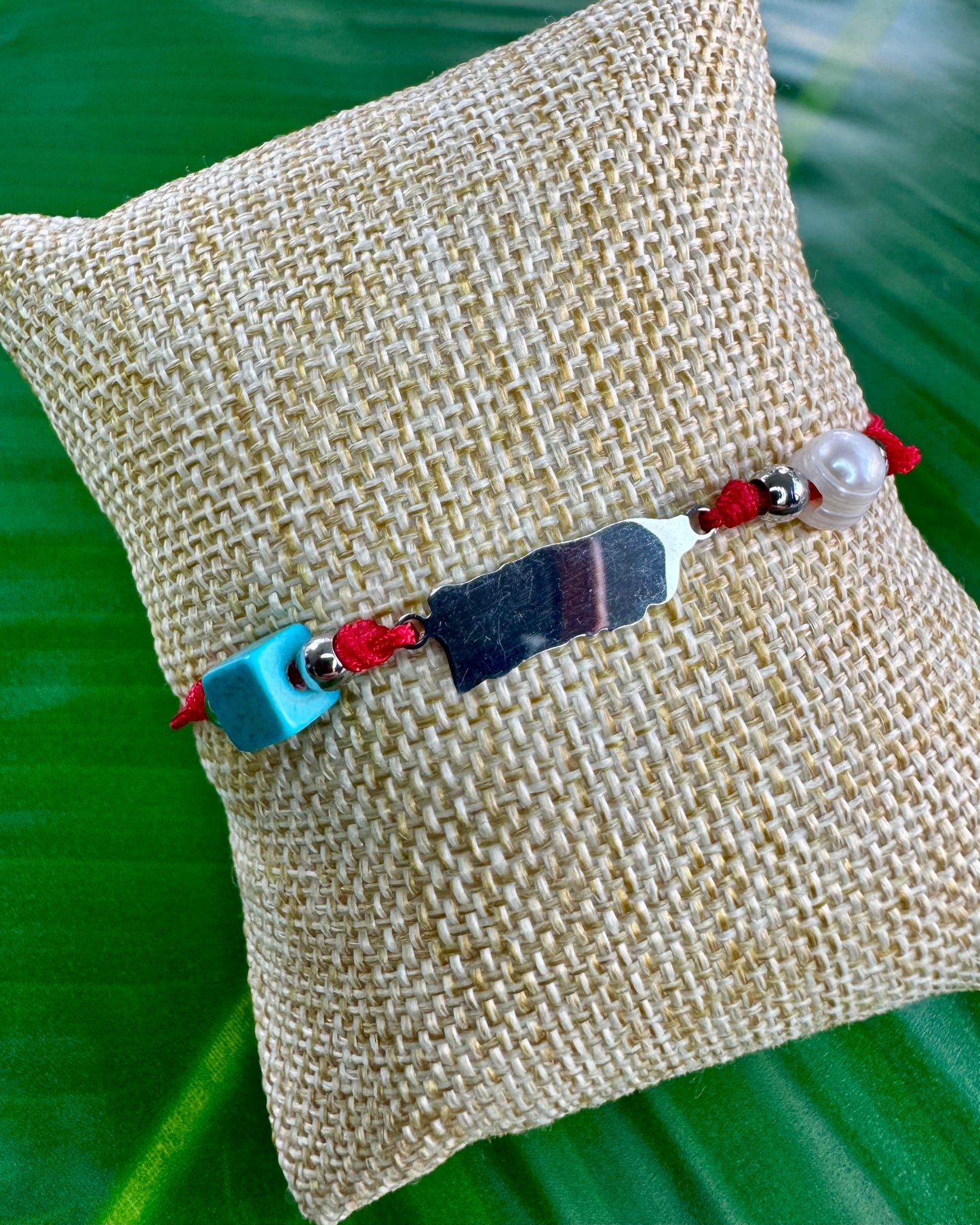 Blue String Puerto Rico Bracelet