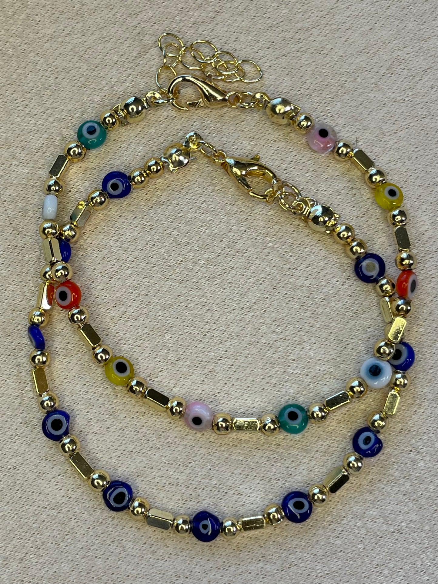 Multicolor Evil Eye Bracelet