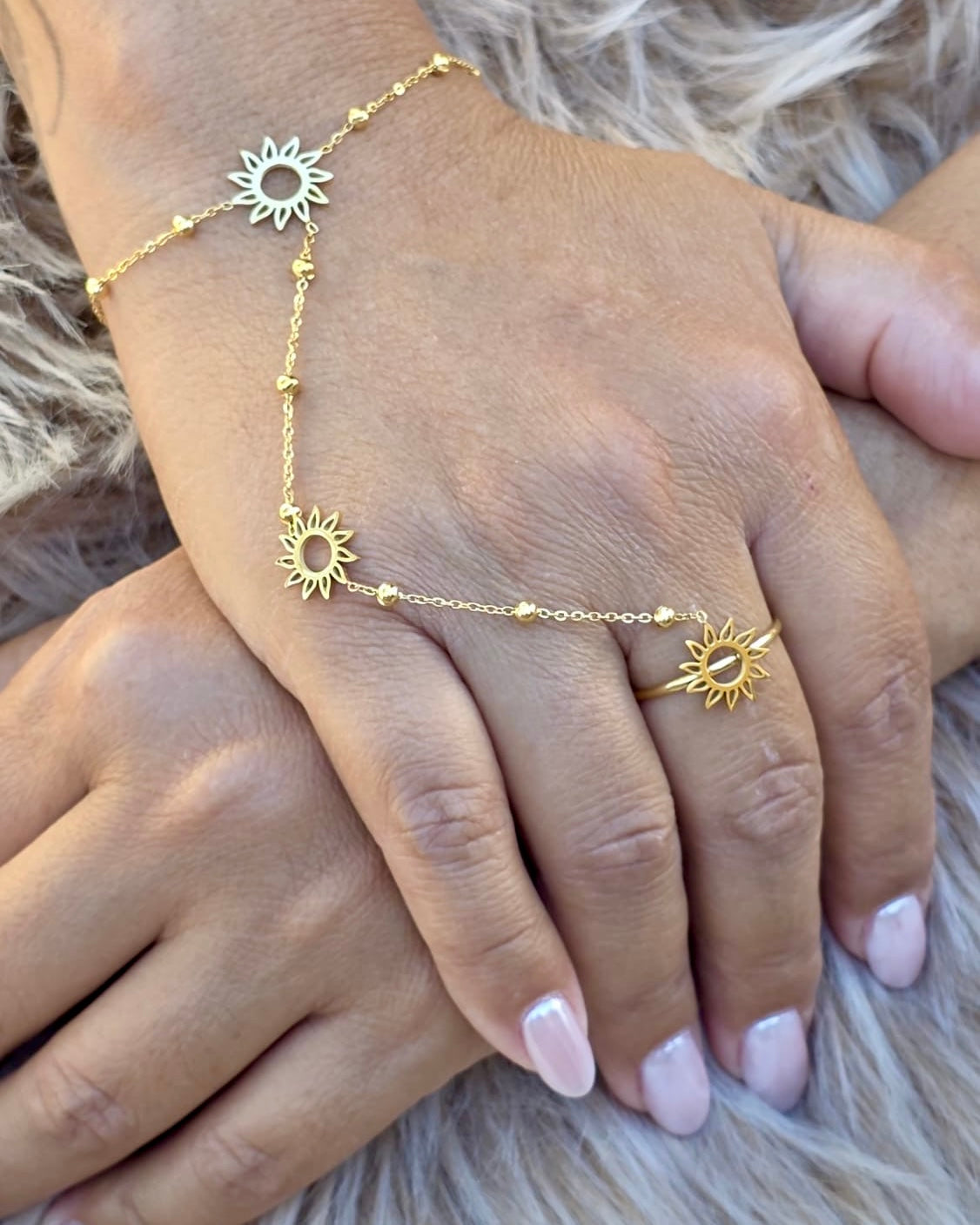 Stainless Steel Ring Bracelet