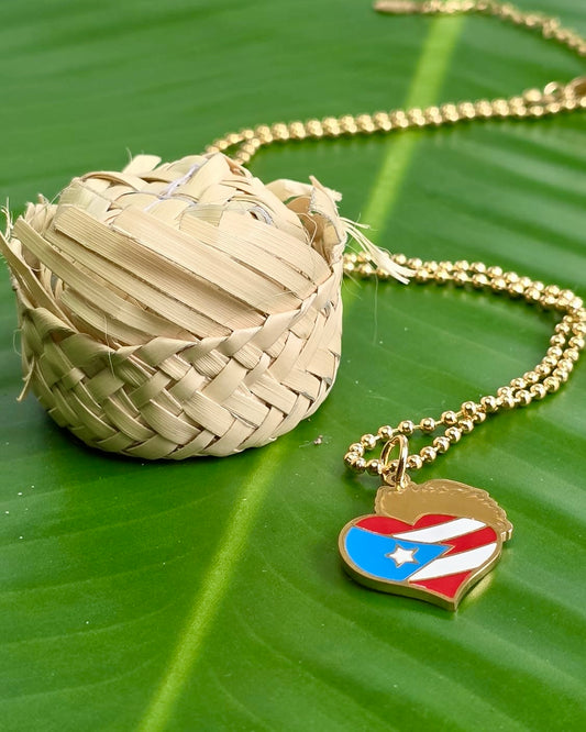 Jibaro Heart Necklace