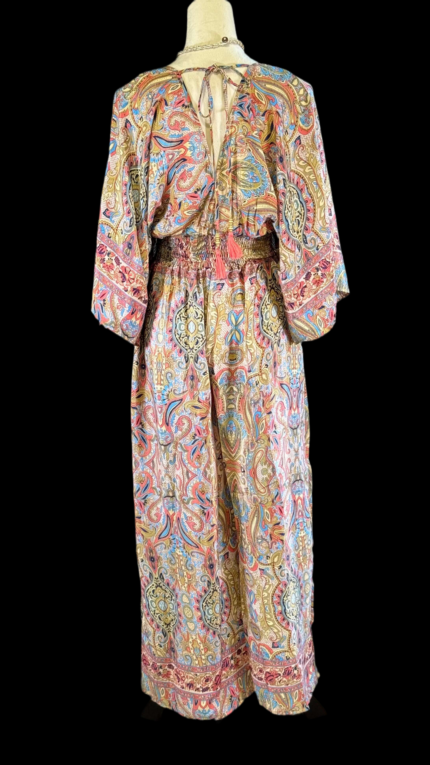 Paisley Jumpsuit- Rose