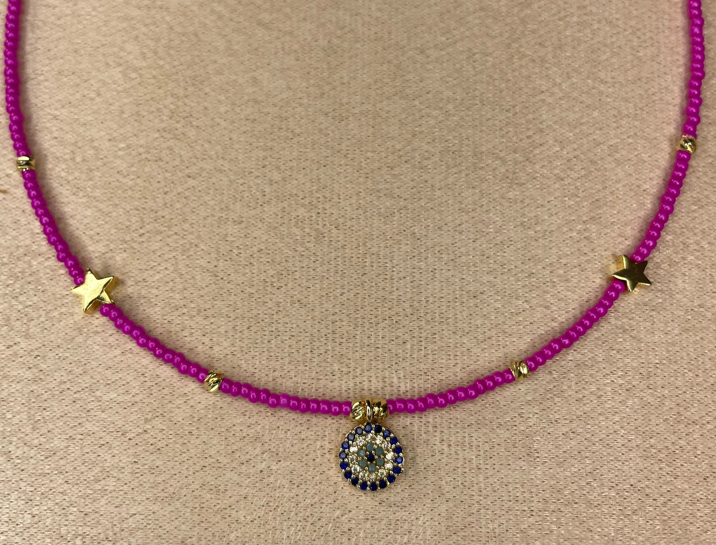 Magenta Necklace