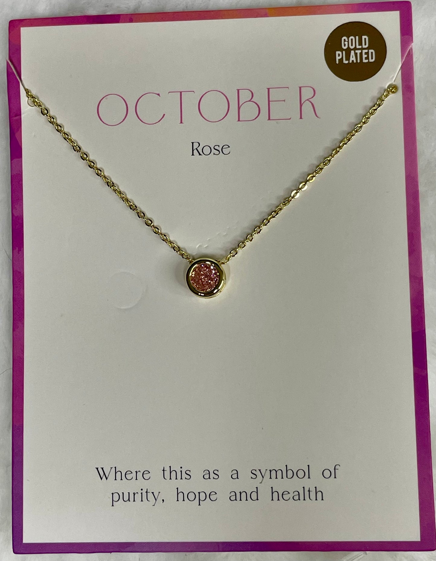 October Necklace