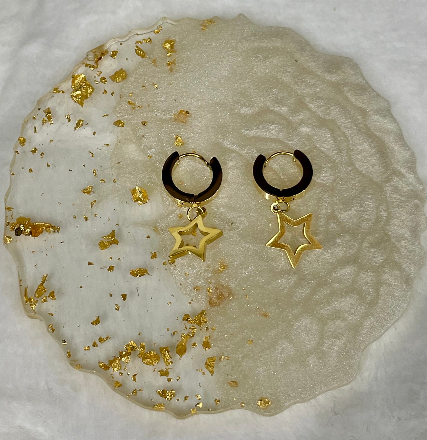 Gold Star Earrings