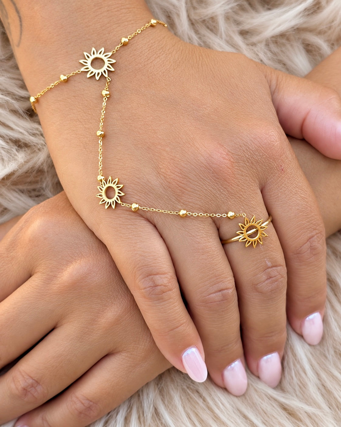 Stainless Steel Ring Bracelet