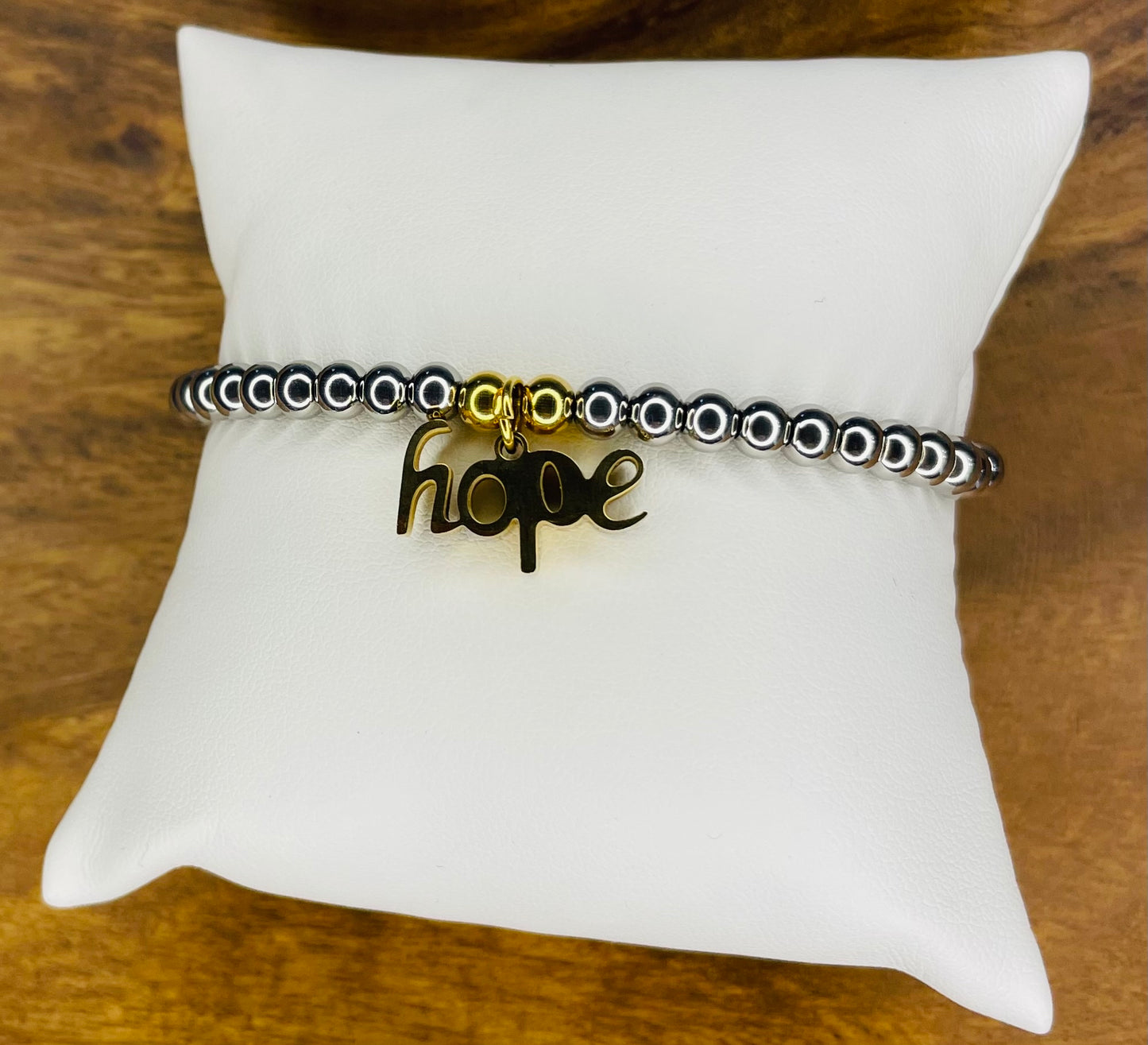 Hope Stainless Steel Bracelet