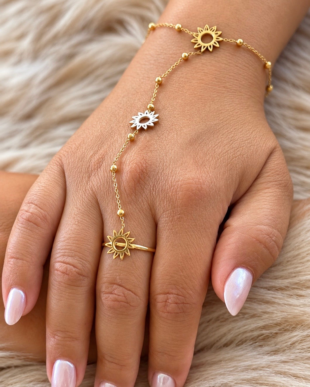 Stainless Steel Ring Bracelet